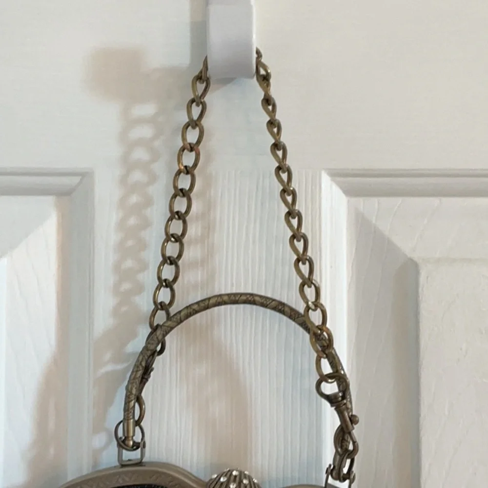 Vintage-Inspired Black Beaded Fringe Evening Bag